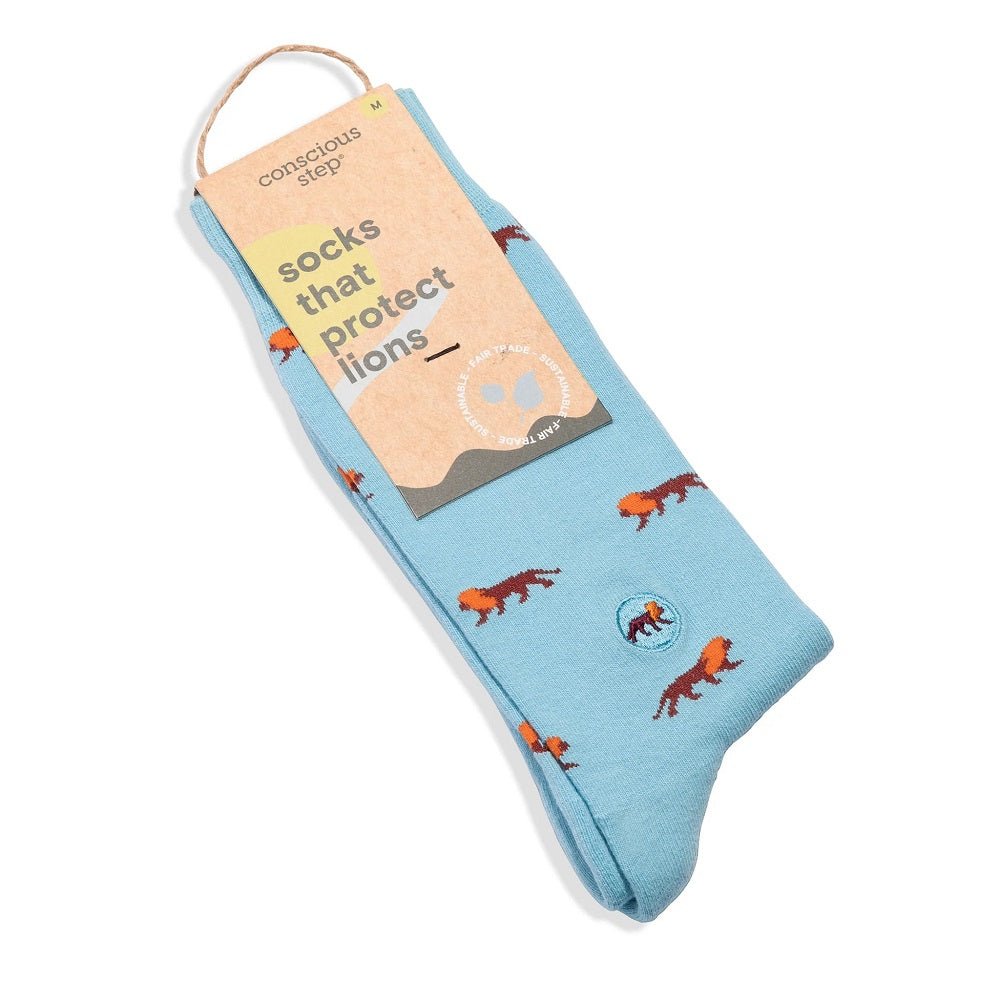 Conscious StepConscious Step Socks that Protect Lions #same day gift delivery melbourne#