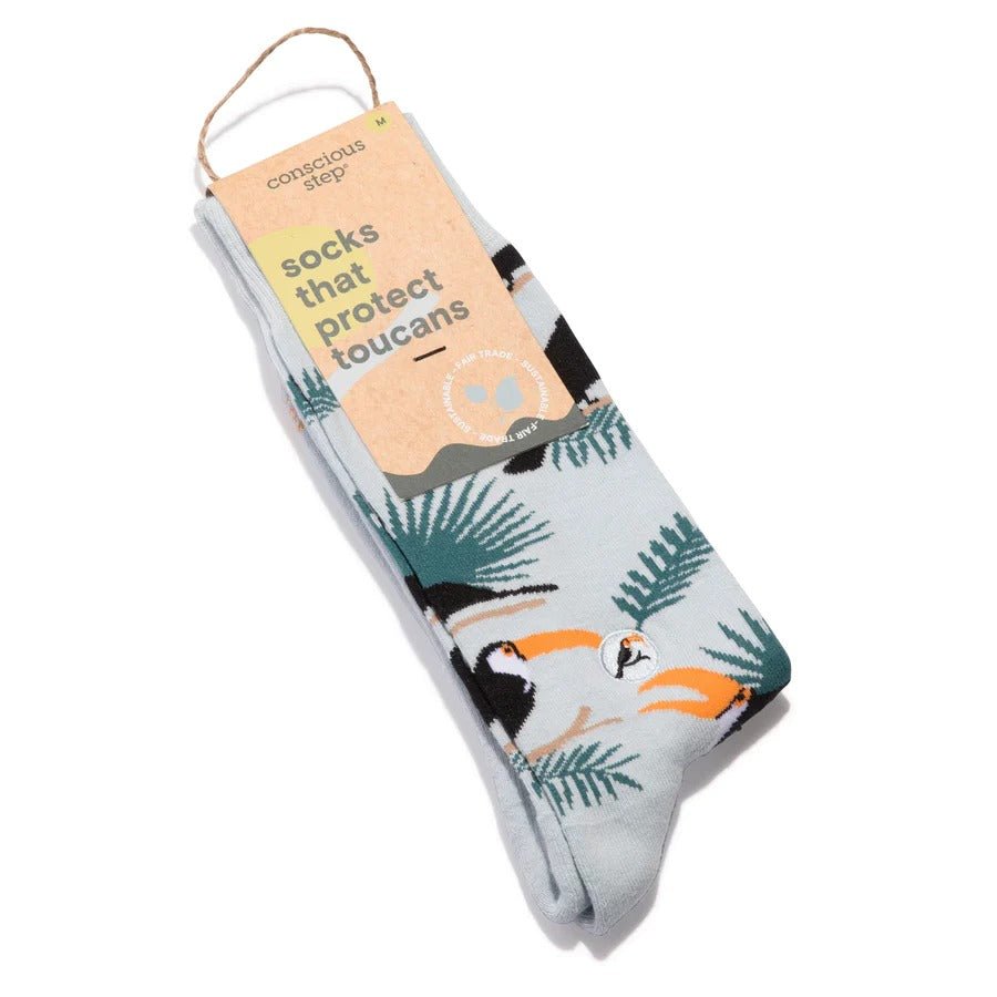 Conscious StepConscious Step Socks that Protect Toucans #same day gift delivery melbourne#