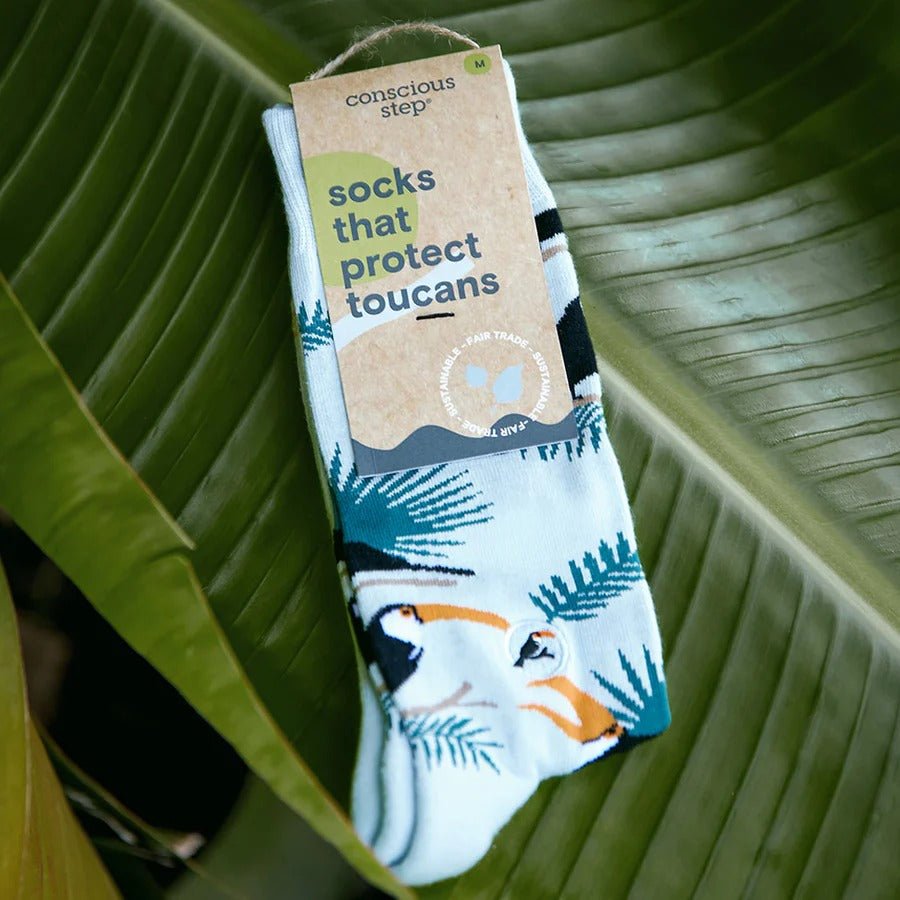 Conscious Step Socks that Protect Toucans