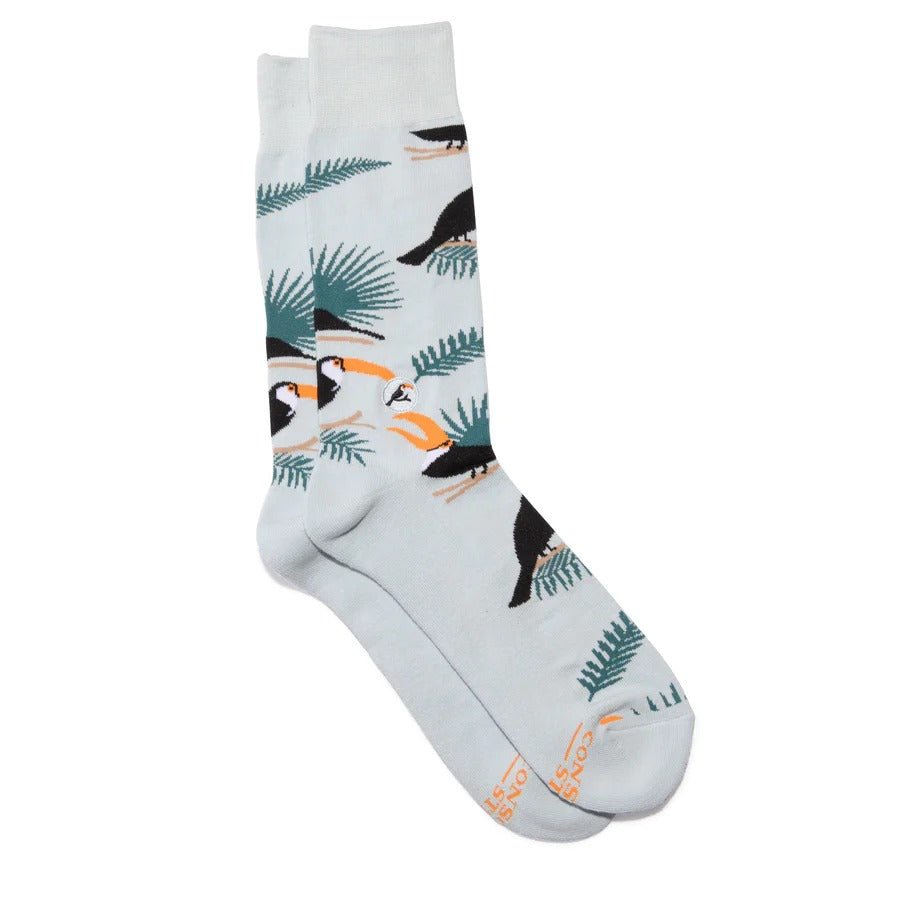 Conscious Step Socks that Protect Toucans