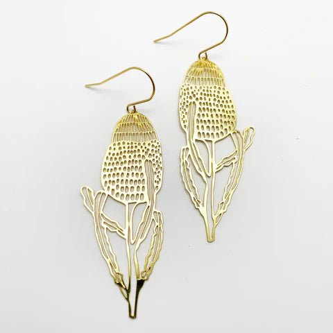 DENZ Banksias in gold