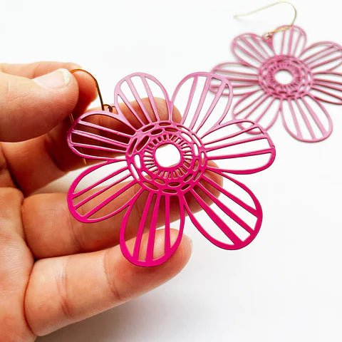 DENZ BIG flowers in magenta