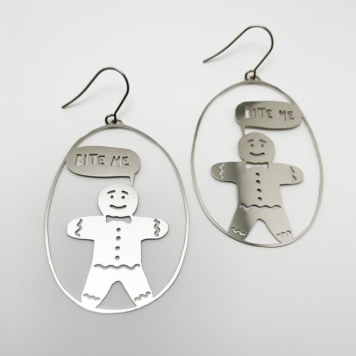 DENZ Bite Me gingerbread in silver
