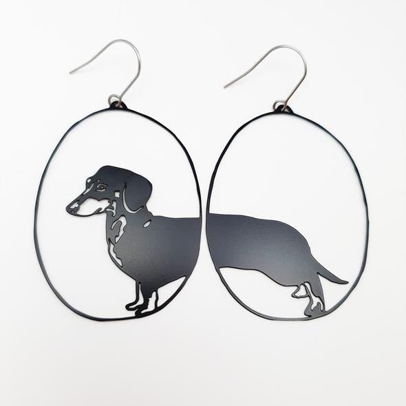 Denz + coDENZ Dachshunds in Black #same day gift delivery melbourne#