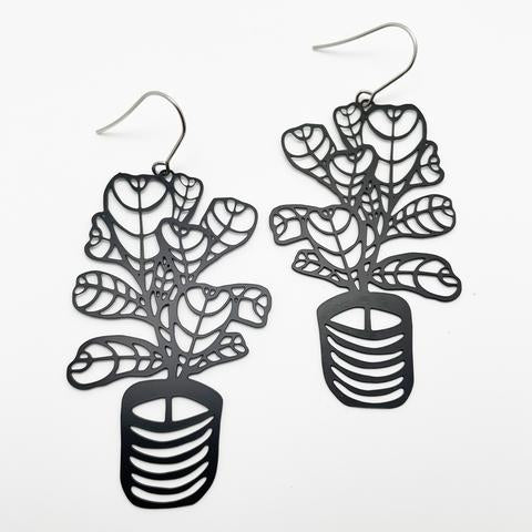 DENZ Fiddle Leaf Figs in black