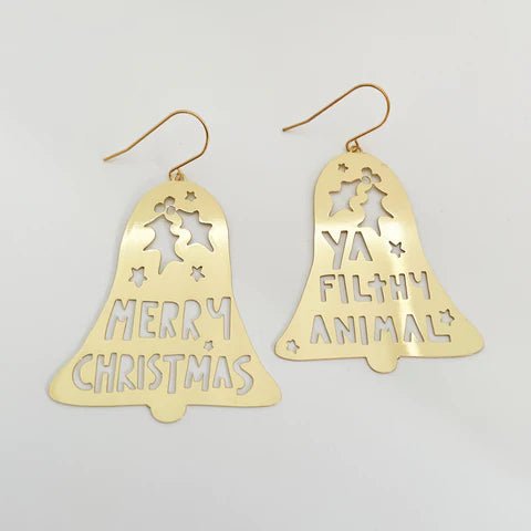 DENZ Merry Christmas Ya Filthy Animal in gold