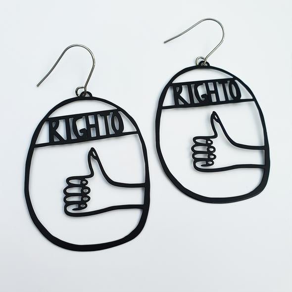 DENZ Righto Dangles in Black