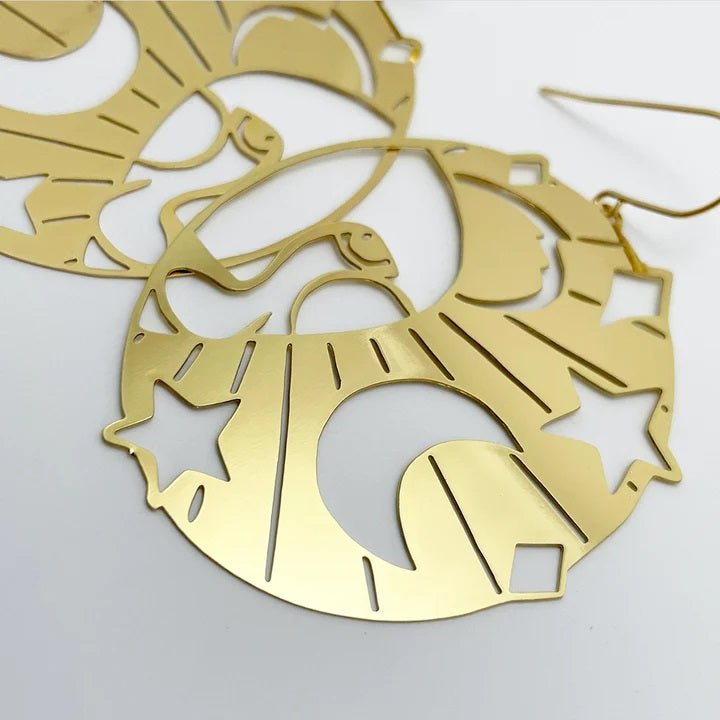 DENZ Zodiac - Leo in gold