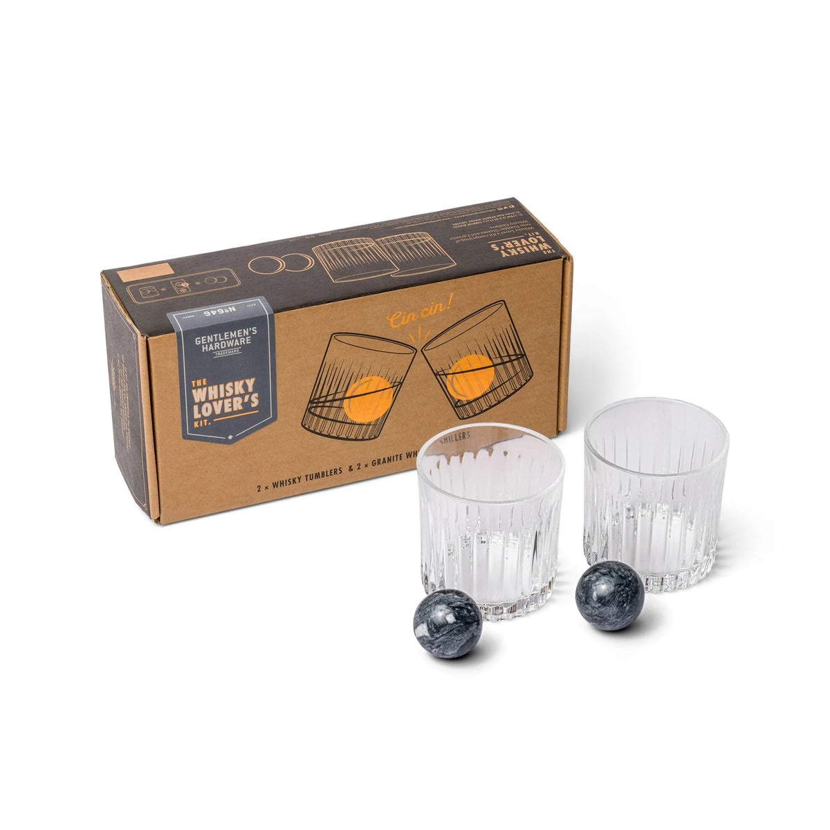 Design WorksCocktail Tumbler & Whiskey Stones Set #same day gift delivery melbourne#
