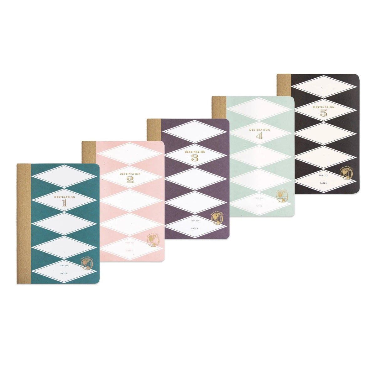 Design WorksWanderlust Travel Notebook Set #same day gift delivery melbourne#