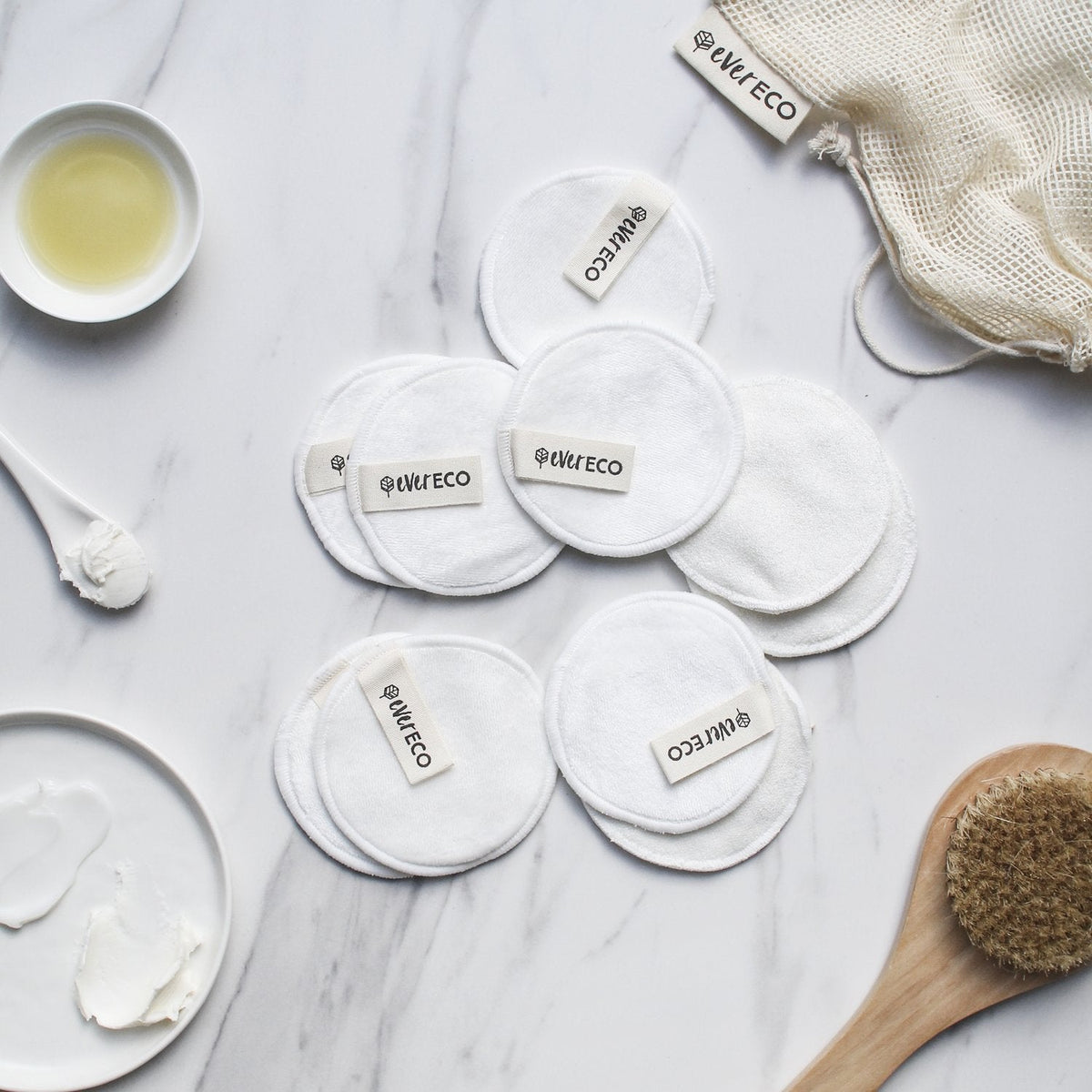 Ever EcoEver Eco Reusable Bamboo Facial Pads #same day gift delivery melbourne#