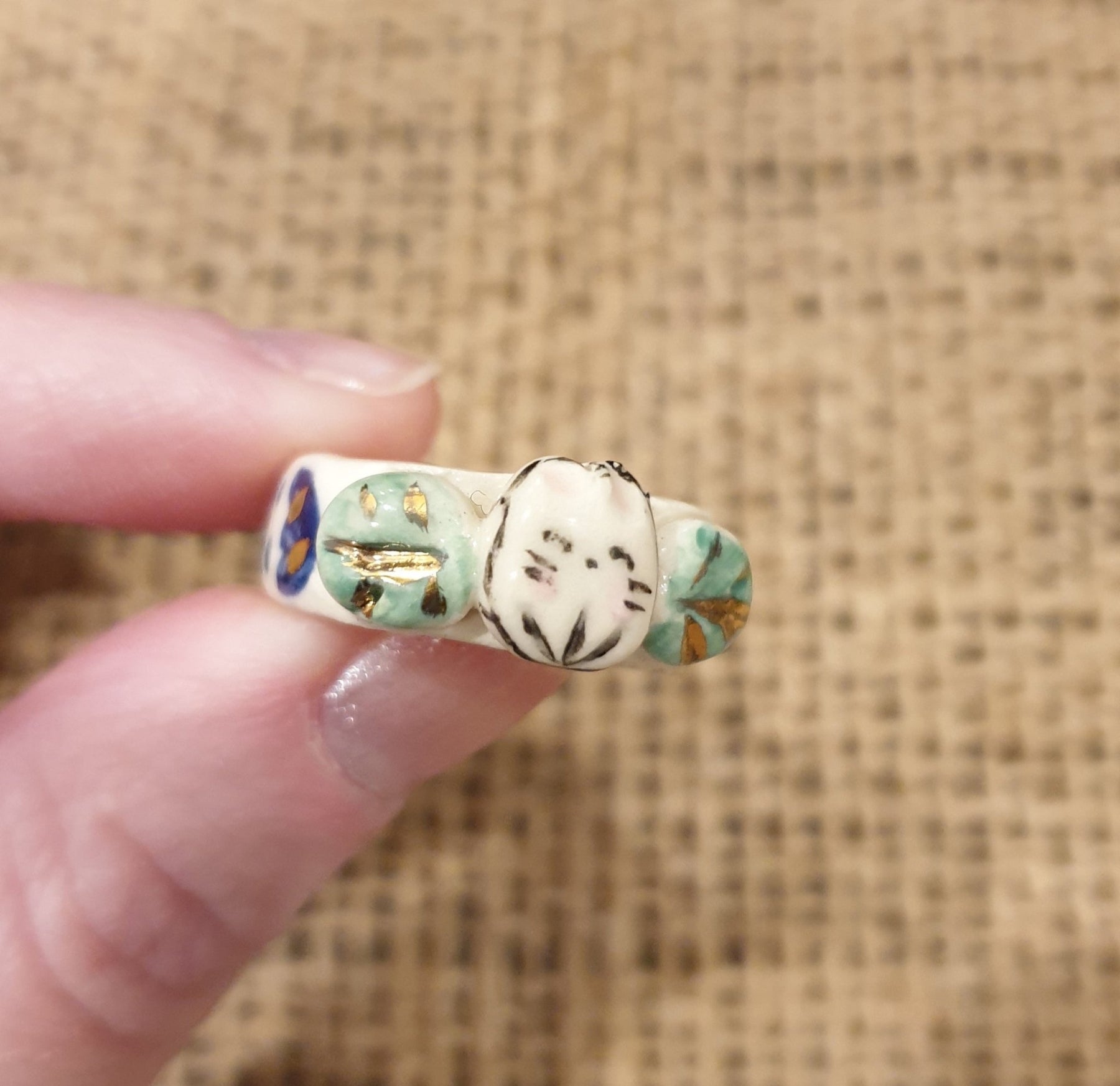 Gail Ceramics Ceramic Animal Rings
