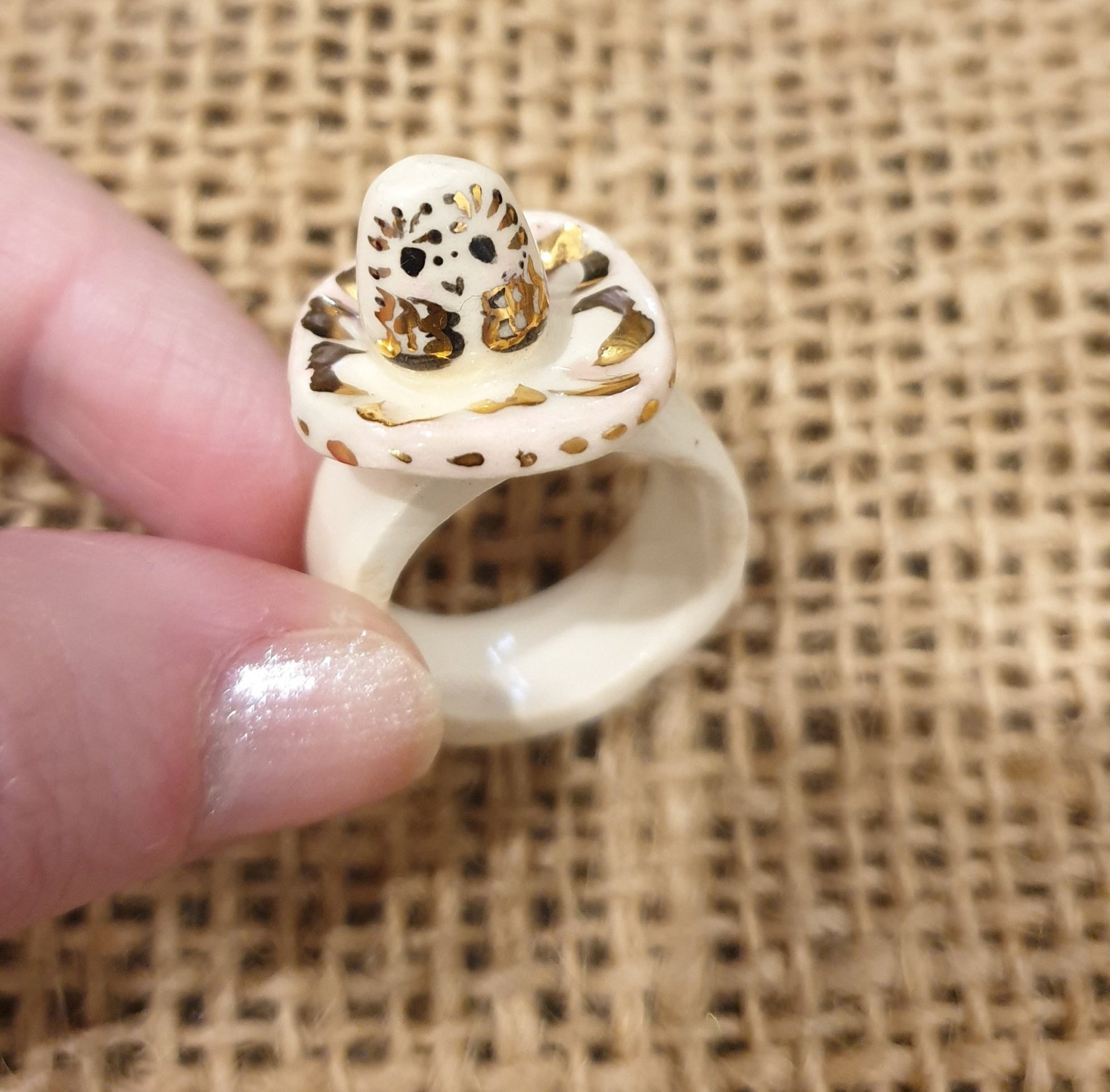 Gail Ceramics Ceramic Animal Rings