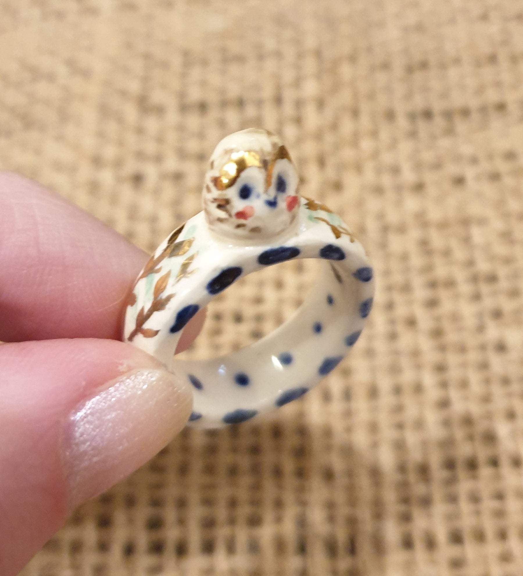 Gail Ceramics Ceramic Animal Rings