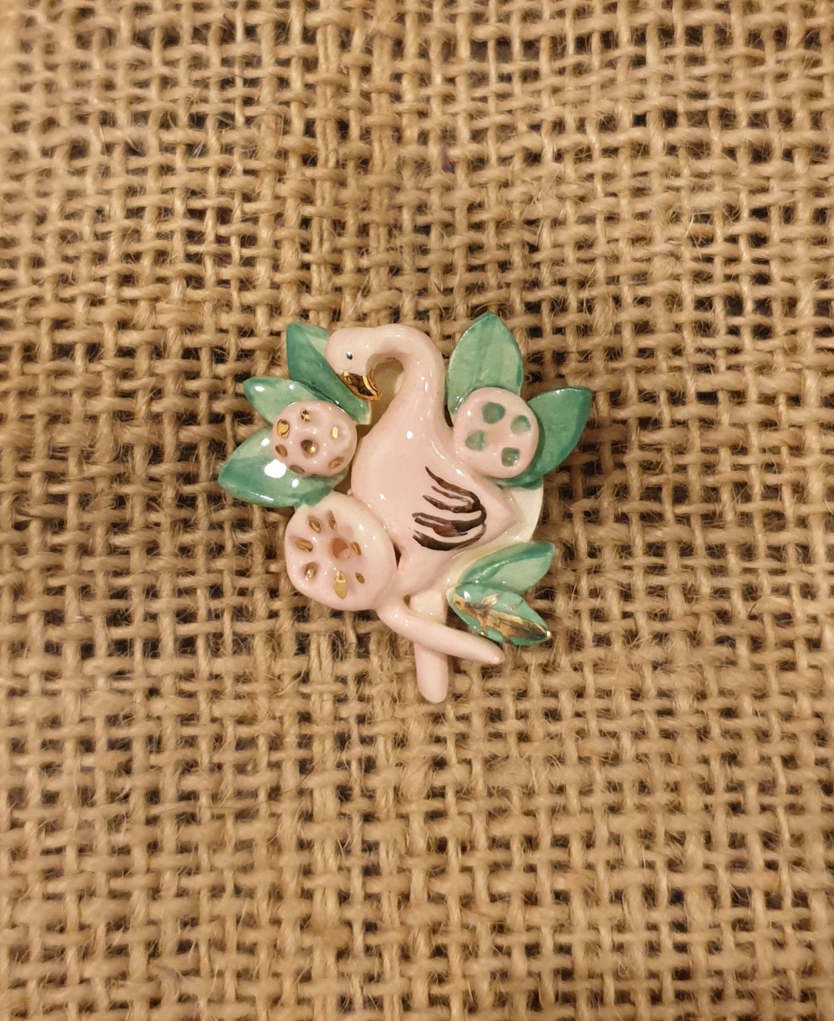 Gail Ceramics Ceramic Brooch