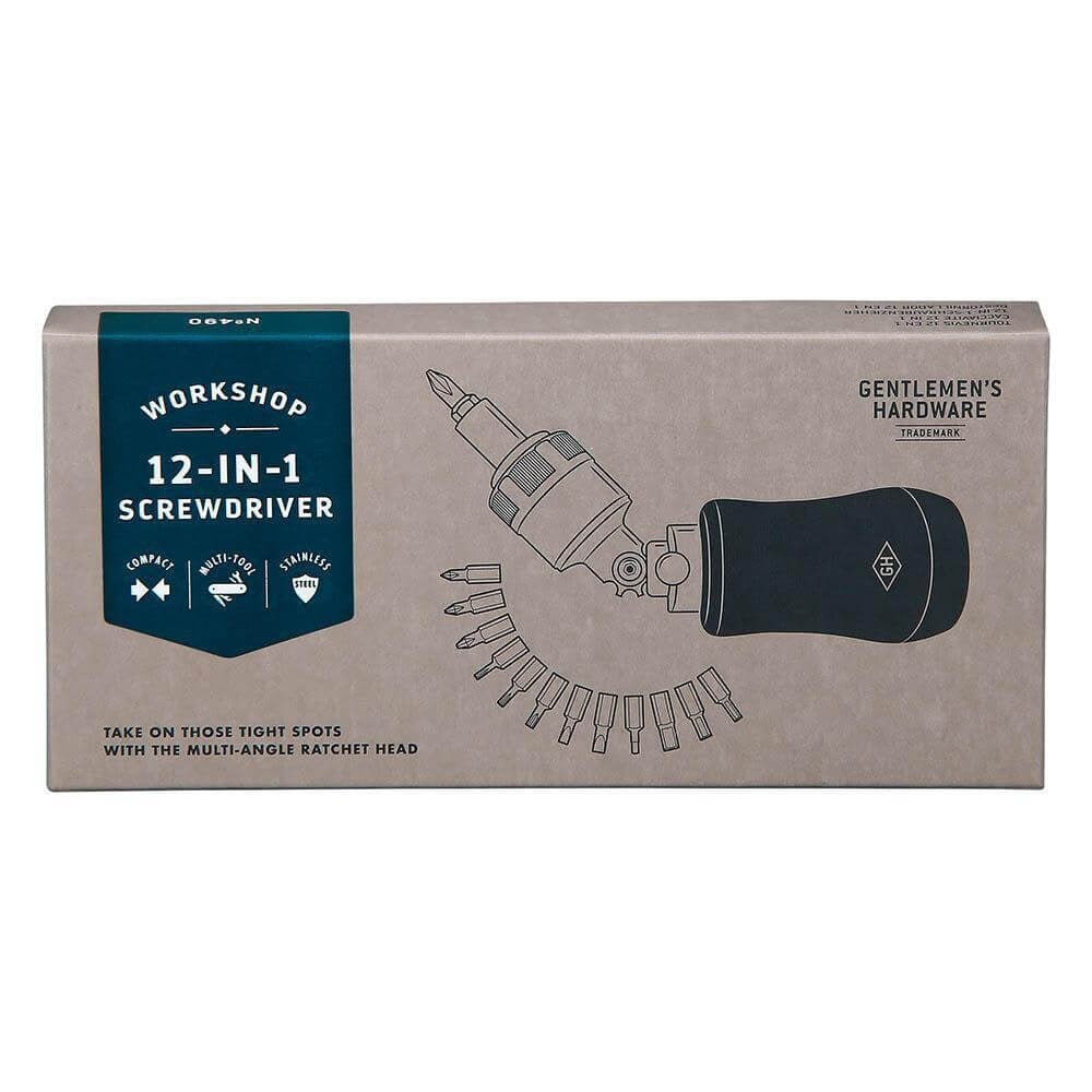 Gentlemen's HardwareGentlemen's Hardware 12-in-1 Screwdriver #same day gift delivery melbourne#