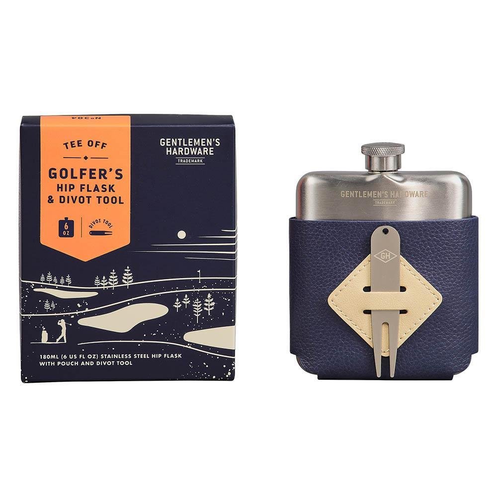 Gentlemen's HardwareGentlemen's Hardware Golfer's Hip Flask & Divot Tool Set #same day gift delivery melbourne#