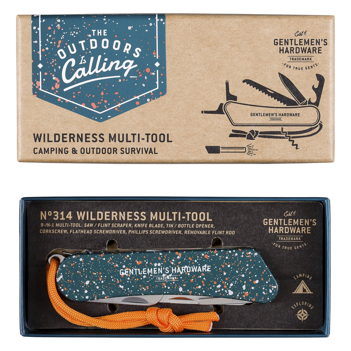 Gentlemen's HardwareGentlemen's Hardware Wilderness Multi-tool #same day gift delivery melbourne#
