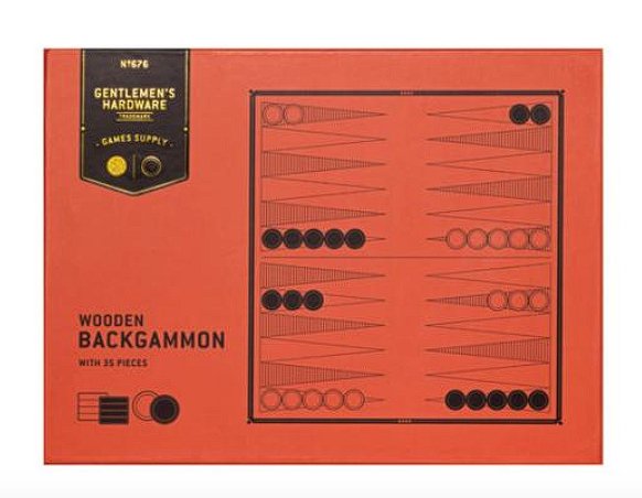 Gentlemen's HardwareGentlemen's Hardware Wooden Backgammon #same day gift delivery melbourne#