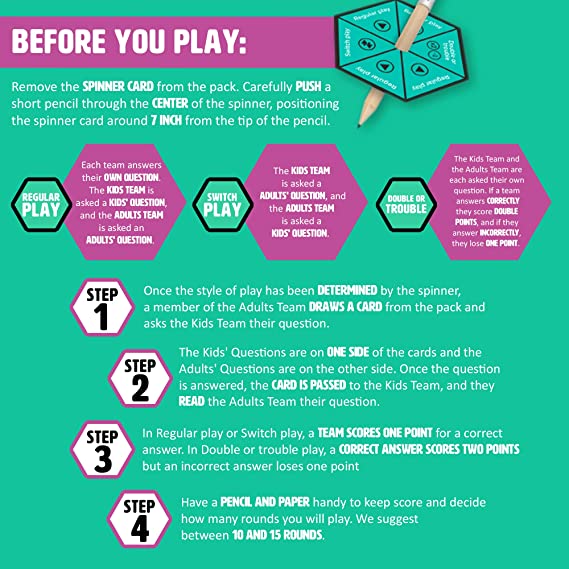 Ginger Fox Hex Games - Kids Vs Adults