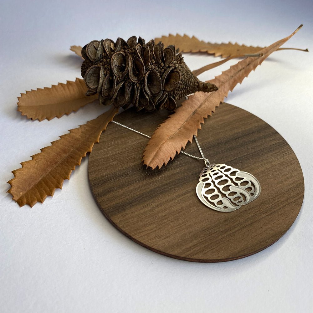 Banksia Pendant Necklace
