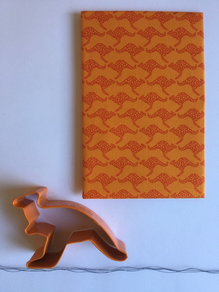 Hanky Fever KANGAROOS DESERT ORANGE HANKY #same day gift delivery melbourne#