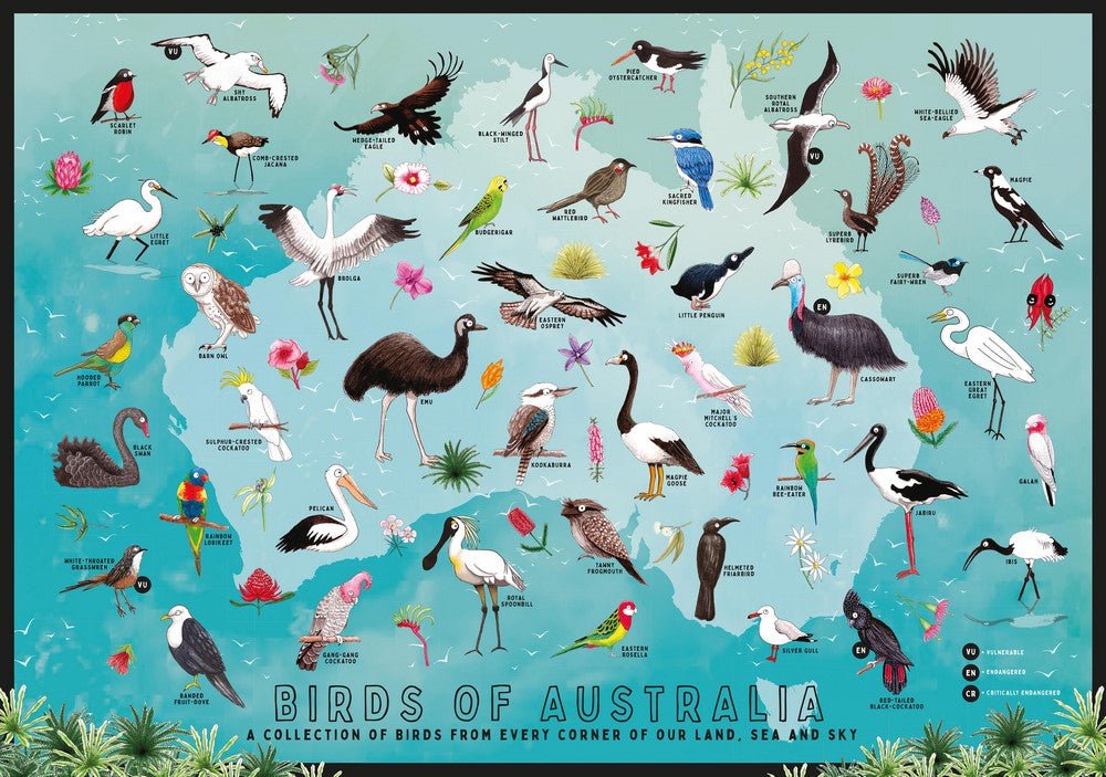 Hardie Grant BooksBirds of Australia Puzzle #same day gift delivery melbourne#