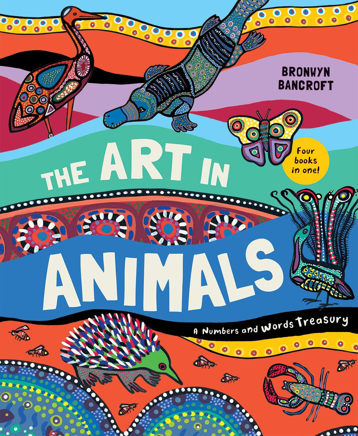 Hardie Grant Books The Art in Animals: A Numbers and Words Treasury #same day gift delivery melbourne#