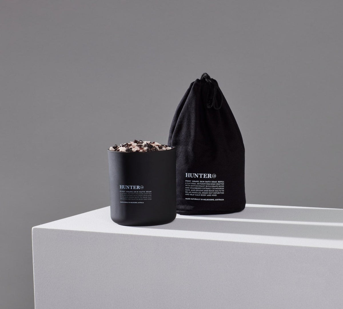 Hunter LabHunter Lab Pinot Grape Skin Bath Soak Refill 1kg #same day gift delivery melbourne#