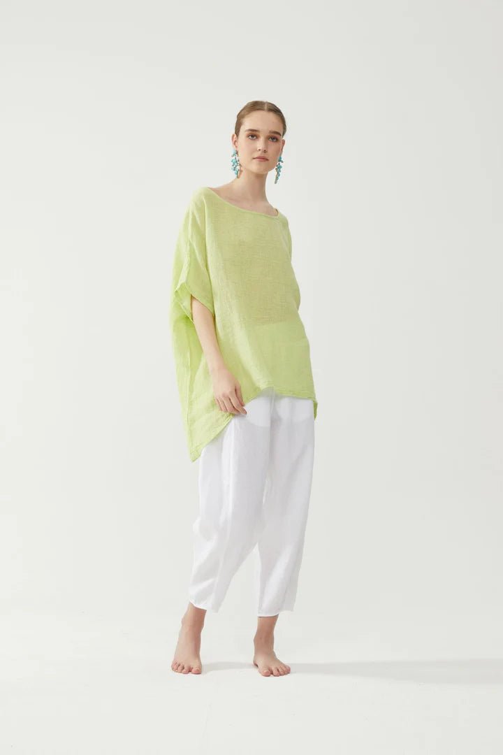 Kiitos Short Gauze Lime