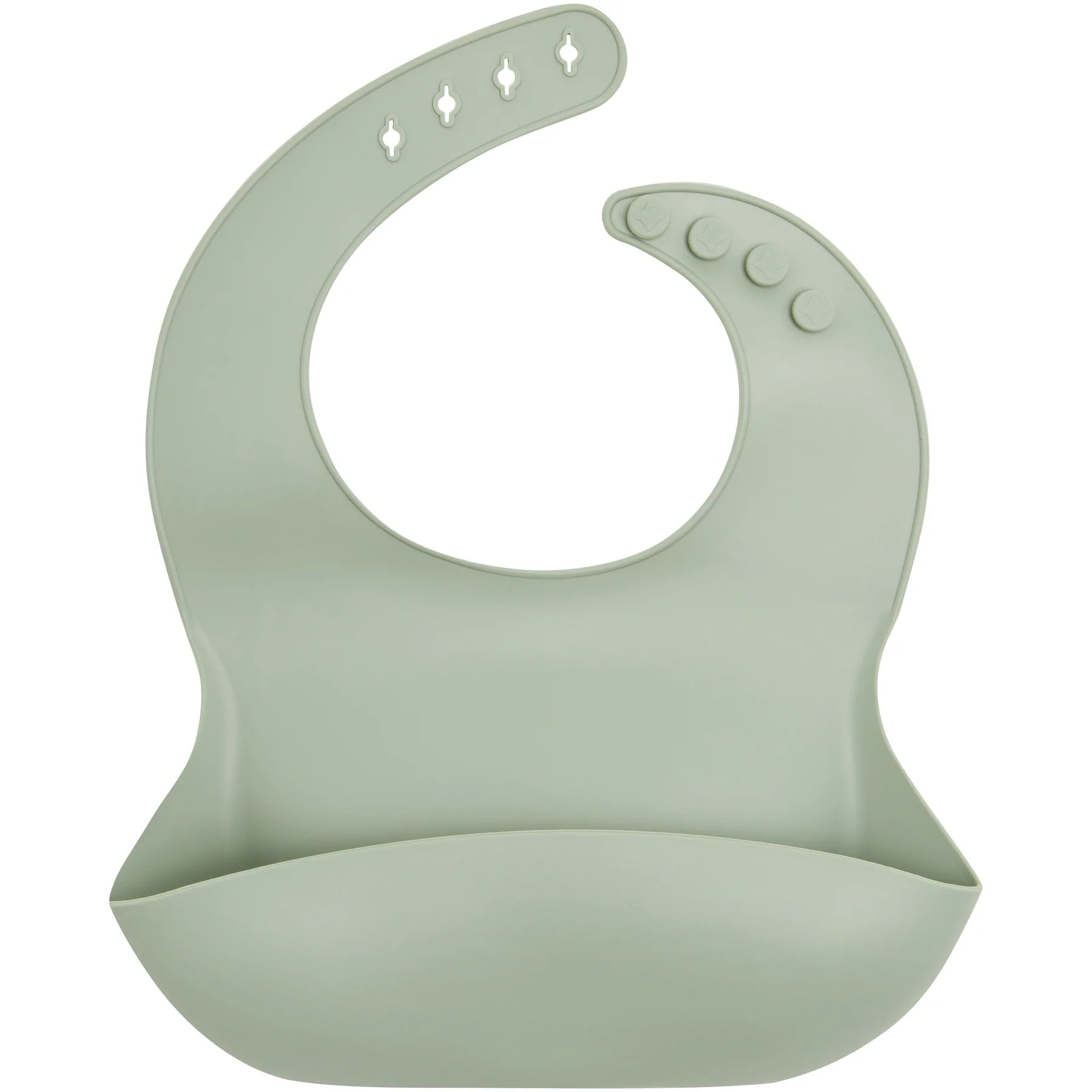 Little Mashies Washy Bib - Dusty Olive