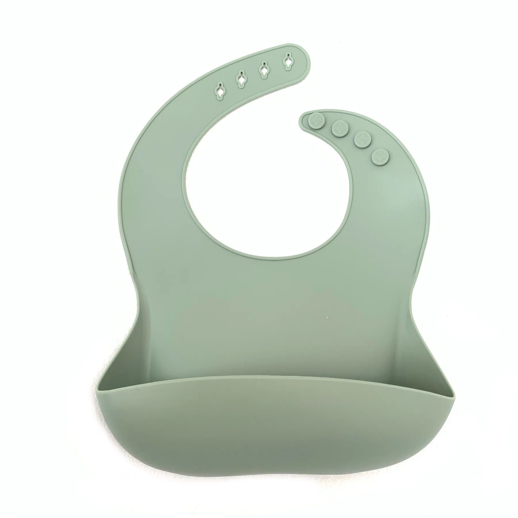 Little Mashies Washy Bib - Dusty Olive