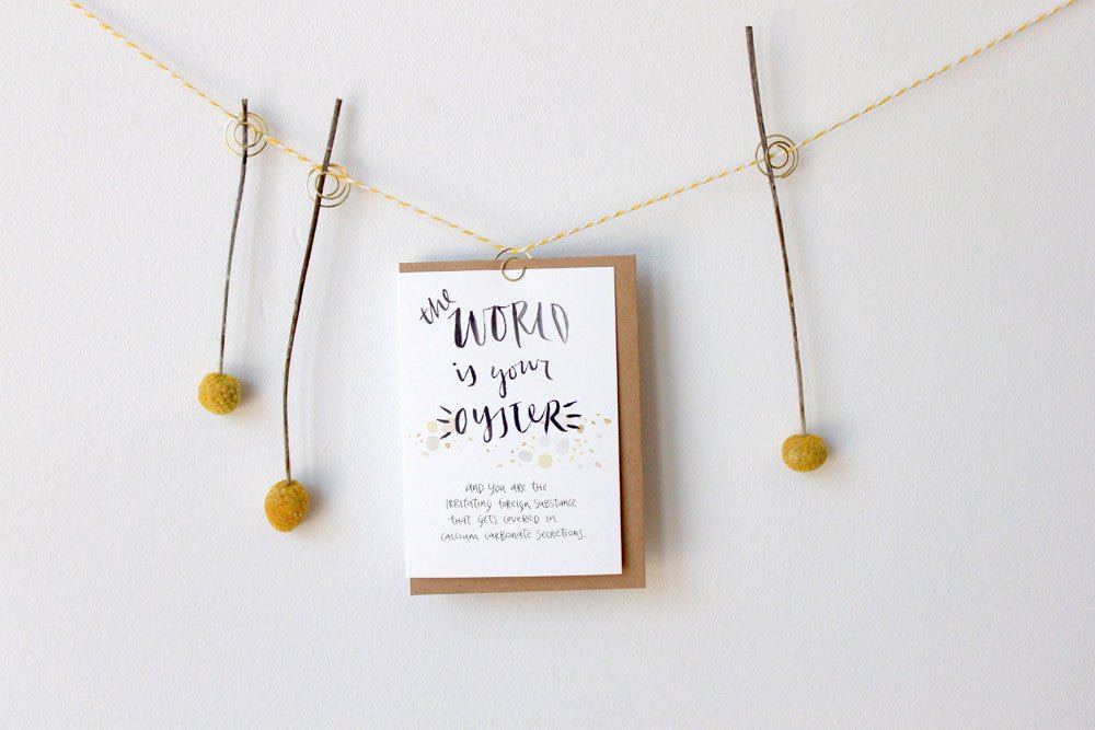 Little sister coThe world is your oyster #same day gift delivery melbourne#