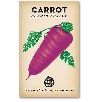 Little Veggie Patch Co CARROT 'COSMIC PURPLE' HEIRLOOM SEEDS