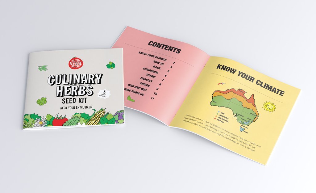 Little Veggie Patch Co Culinary Herbs Seed Kit