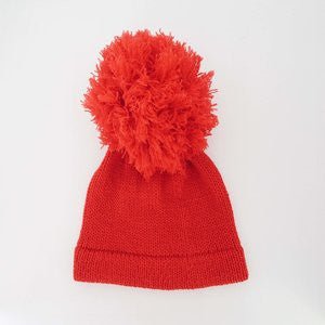 Lore Lore Giant Pom Pom Wool Beanie