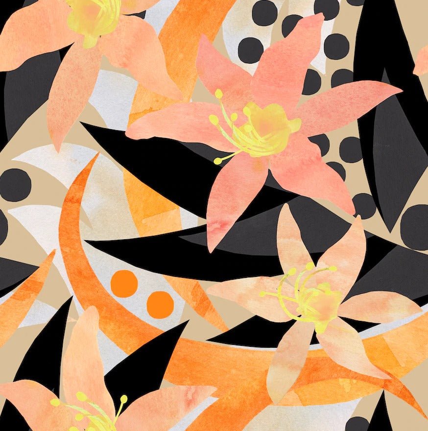 Louvelle RIVA Hair Towel Wrap in Sunkissed Lily