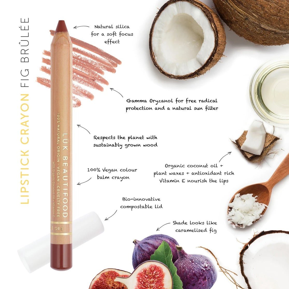 Lipstick Crayon Fig Brûlée
