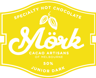 Mork ChocolateMork Chocolate Junior Dark Hot Chocolate 50% #same day gift delivery melbourne#