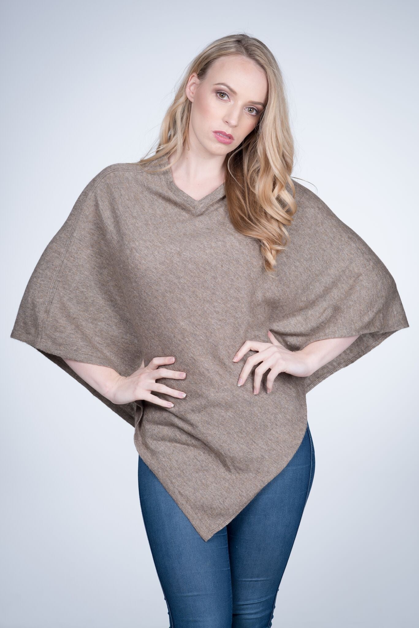 Nine Yaks Natural Cashmere Poncho - 8 colours Poncho