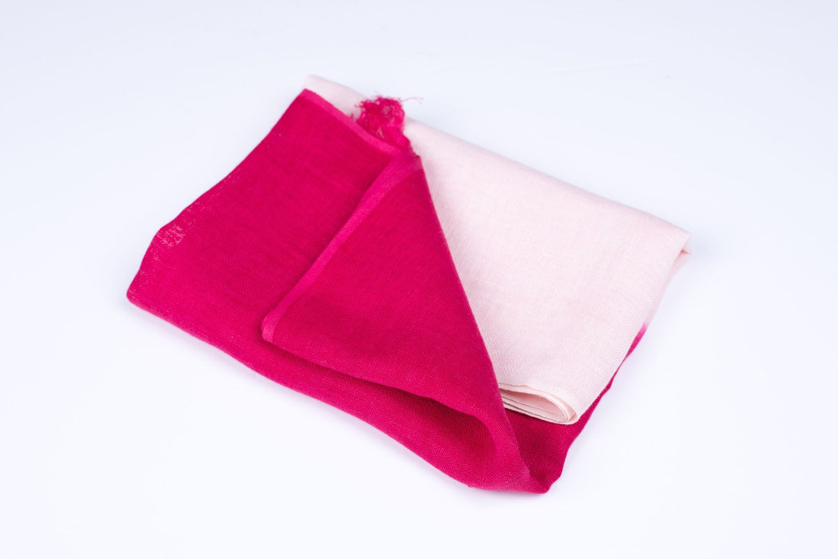 Nine YaksNine Yaks Pink Linen Scarf #same day gift delivery melbourne#