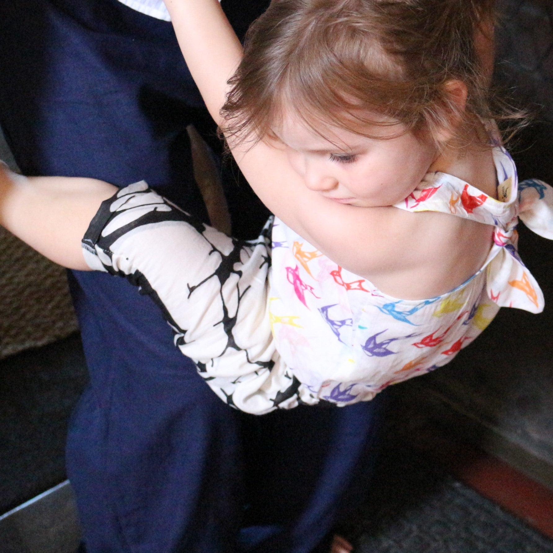 Nine Yaks unisex 3/4 fisherman pants for kids