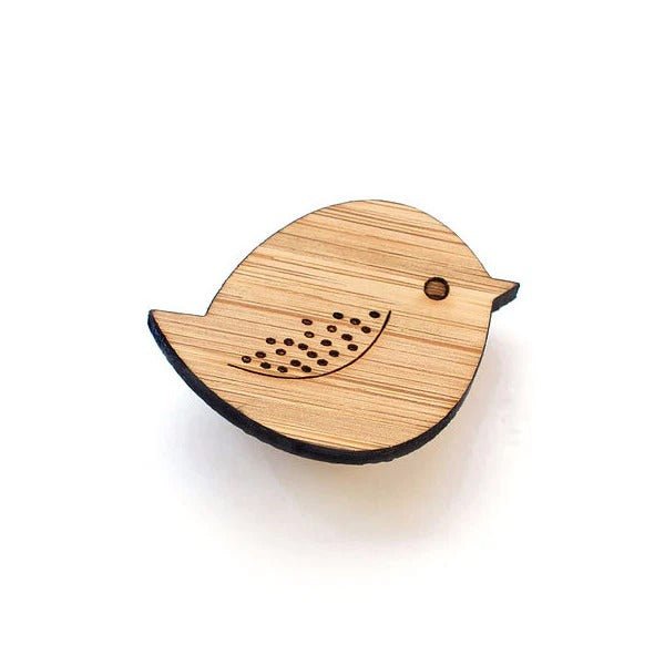 One Happy Leaf Chubby bird brooch