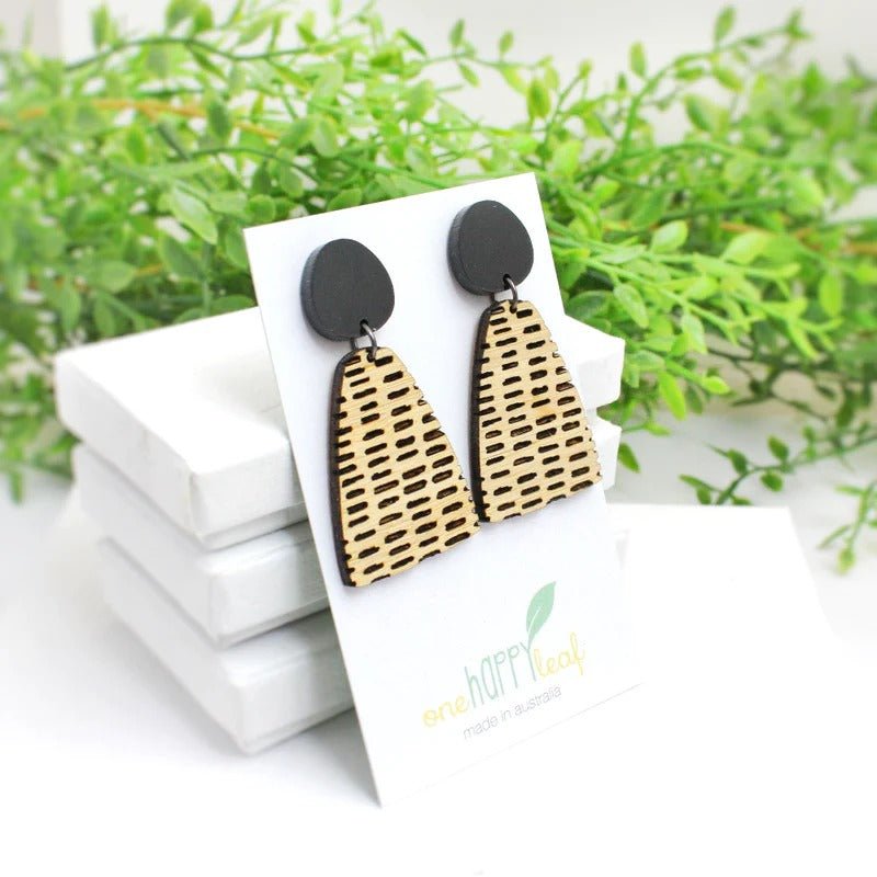 One Happy LeafOne Happy Leaf 'CITY LIGHTS' DANGLE EARRINGS #same day gift delivery melbourne#