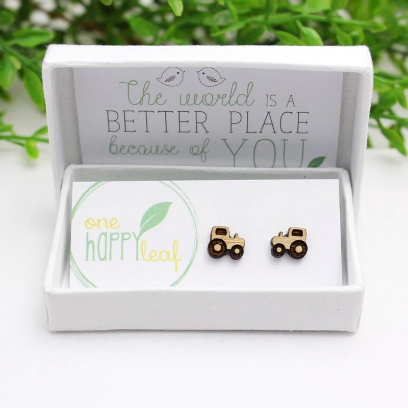 One Happy Leaf Tractor Studs