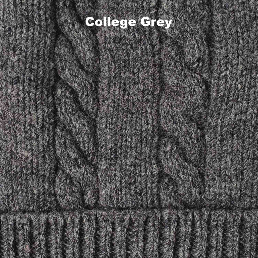 Otto and Spike - CABLE - AUSTRALIAN LAMBSWOOL - BEANIE Beanie