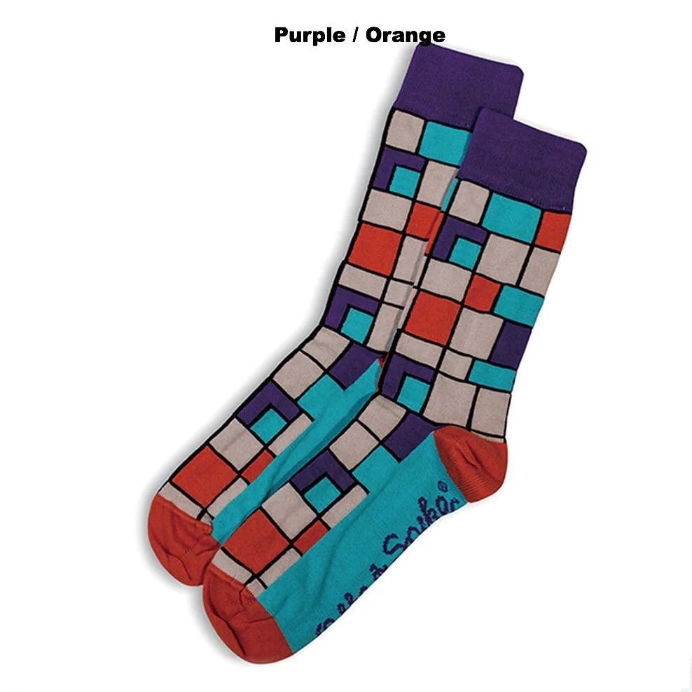 Otto and Spike -MONDRIANO - AUSTRALIAN COTTON - SOCKS Socks