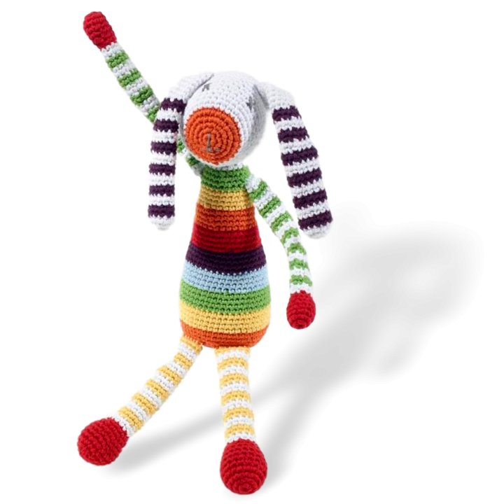 Bunny - rainbow multi