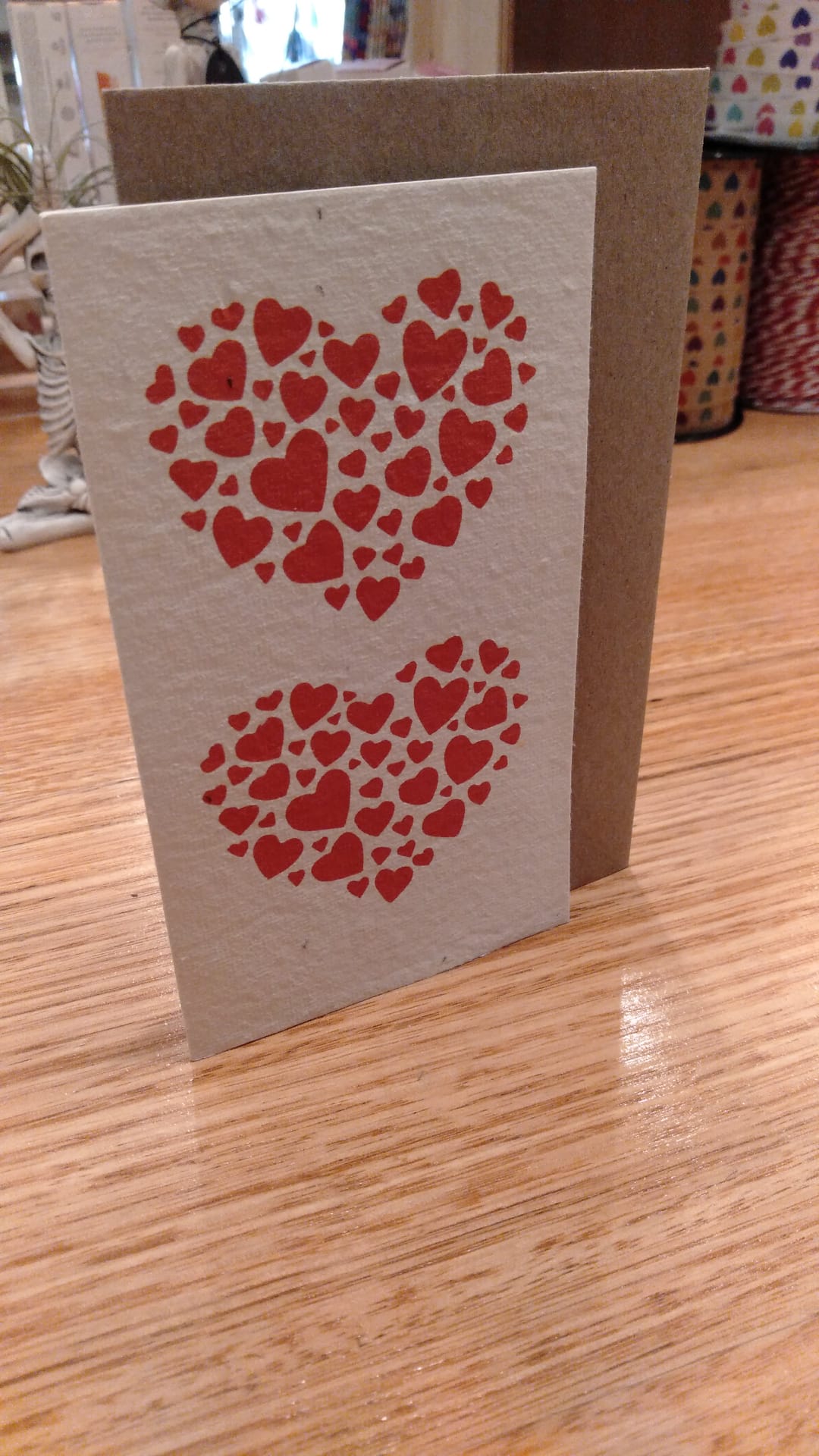 Planet Go Round Double Heart Seed Card
