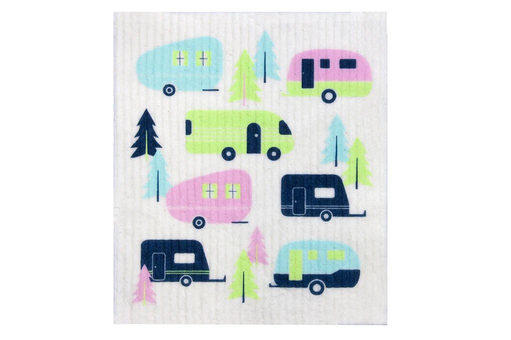 Retro Kitchen 100% Compostable Dishcloth